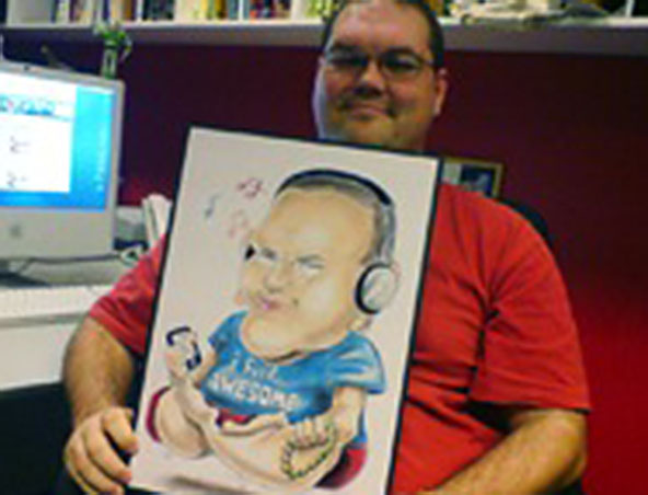 Perth Caricaturist - Henry Lam Caricatures - Cartoonist